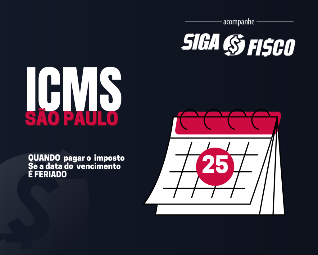 ICMS Vencimento Em SP Siga O Fisco