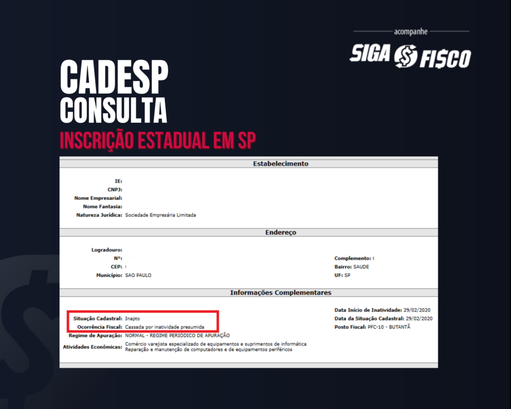 Sp Cassa Inscri O Estadual De Quase Mil Contribuintes Por