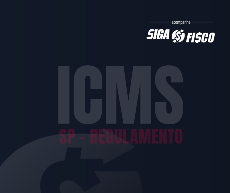 Icms Sp Altera Regulamento Siga O Fisco 