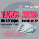 SP divulga Taxas de Serviços para 2025